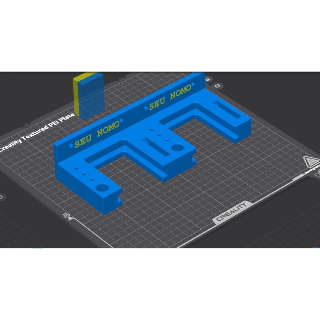 Suporte para polvorimetro toolhead duplo- informe o nome após a compra