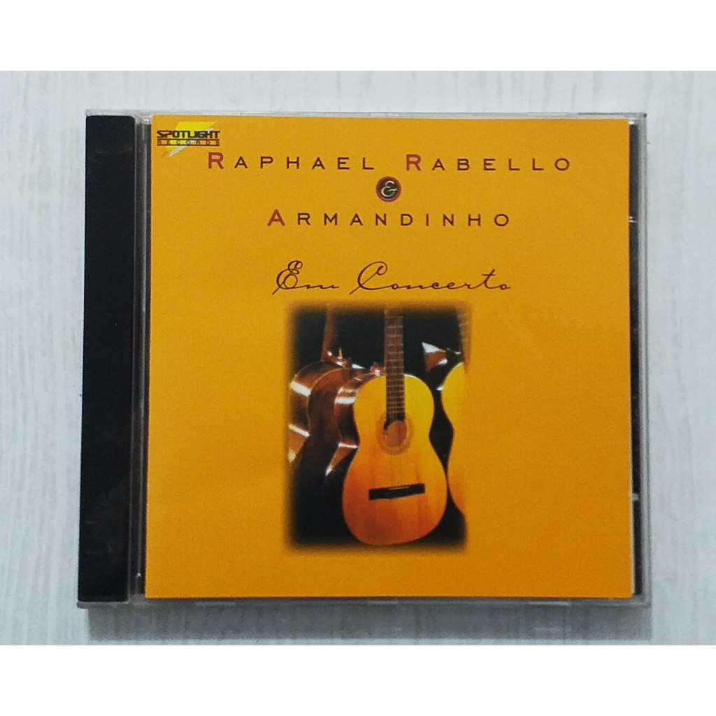 Cd Raphael Rabello e Armandinho - Em Concerto - 1997