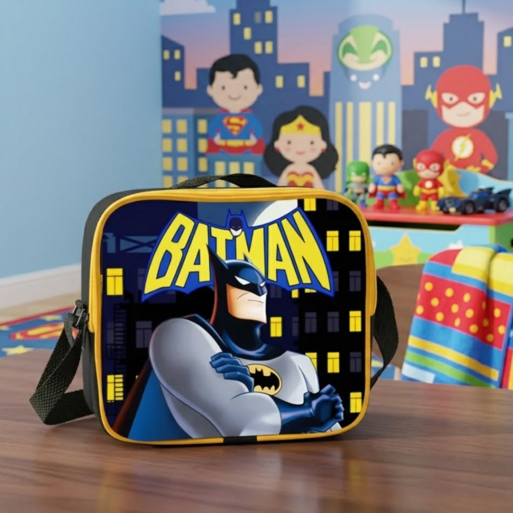 Lancheira Térmica Infantil Masculino Batman