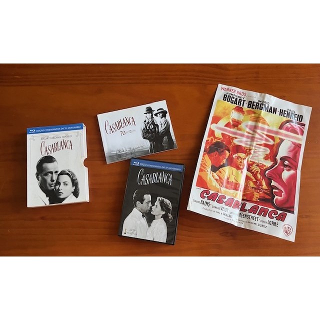 BLU-RAY CASABLANCA (box 70 ANOS)
