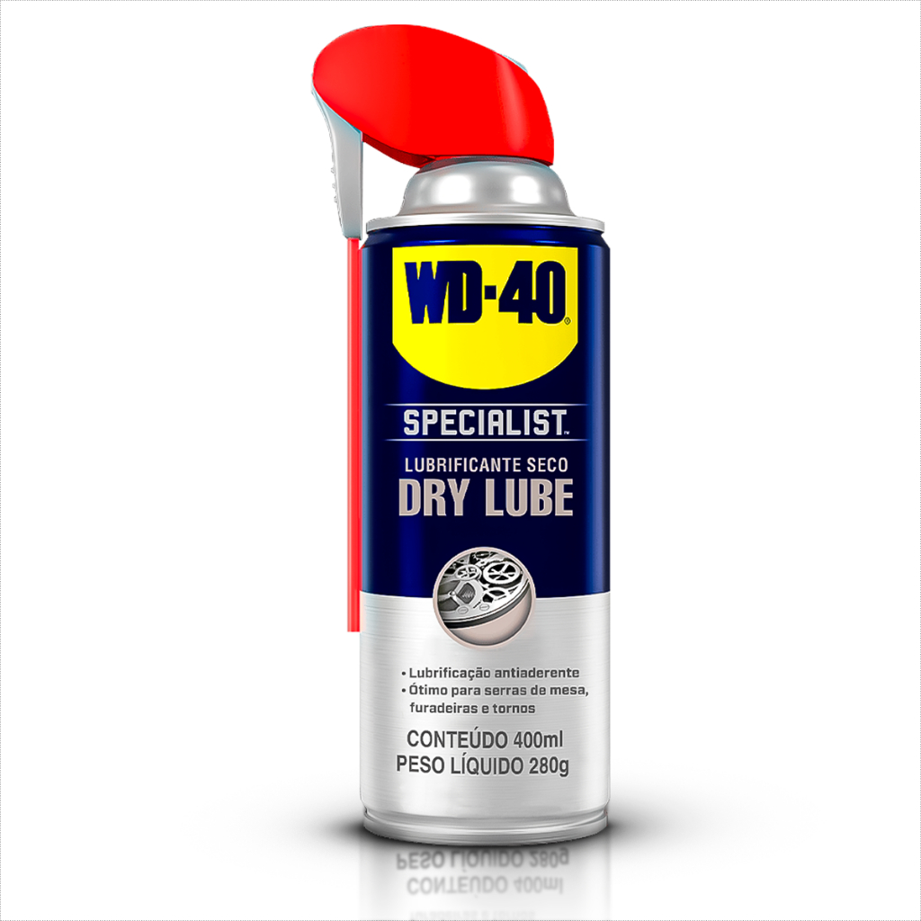 Desengripante Lubrificante Seco Antiaderente Em Spray Specialist Dry Lube Wd-40 Profissional Top