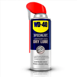 Desengripante Lubrificante Seco Antiaderente Em Spray Specialist Dry Lube Wd-40 Profissional Top