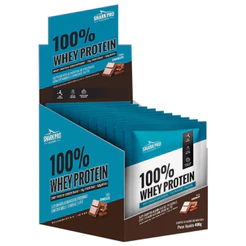 100% Whey Protein Sache Shark Pro 40g C/10 Sachês - Sabor Chocolate