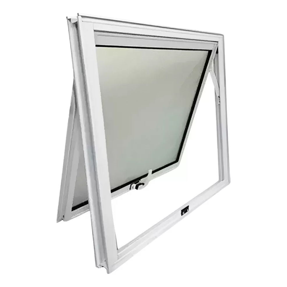 Janela Vitro Maxim Ar 60x60 Alumínio Branco Banheiro - Linha 40