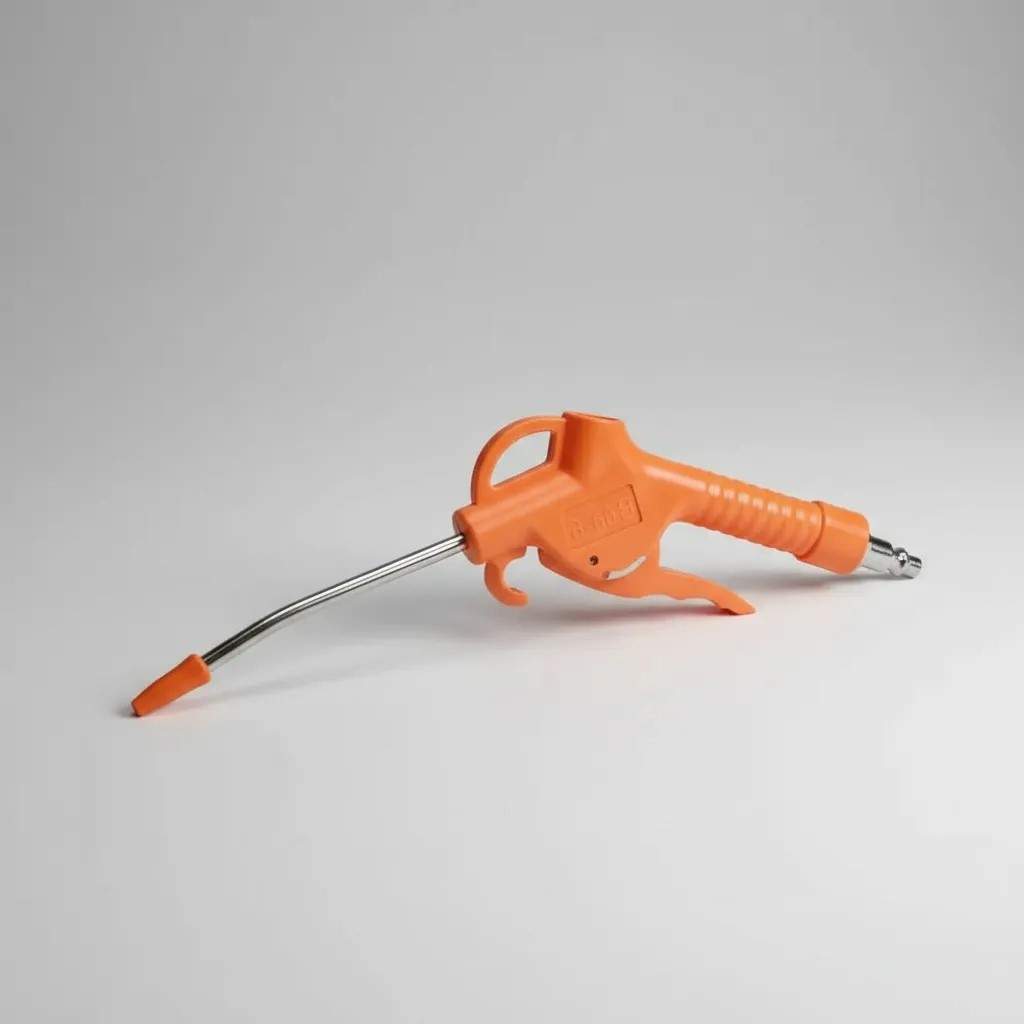 Pistola Bico Ar Comprimido Limpeza 1/4 13 Cm