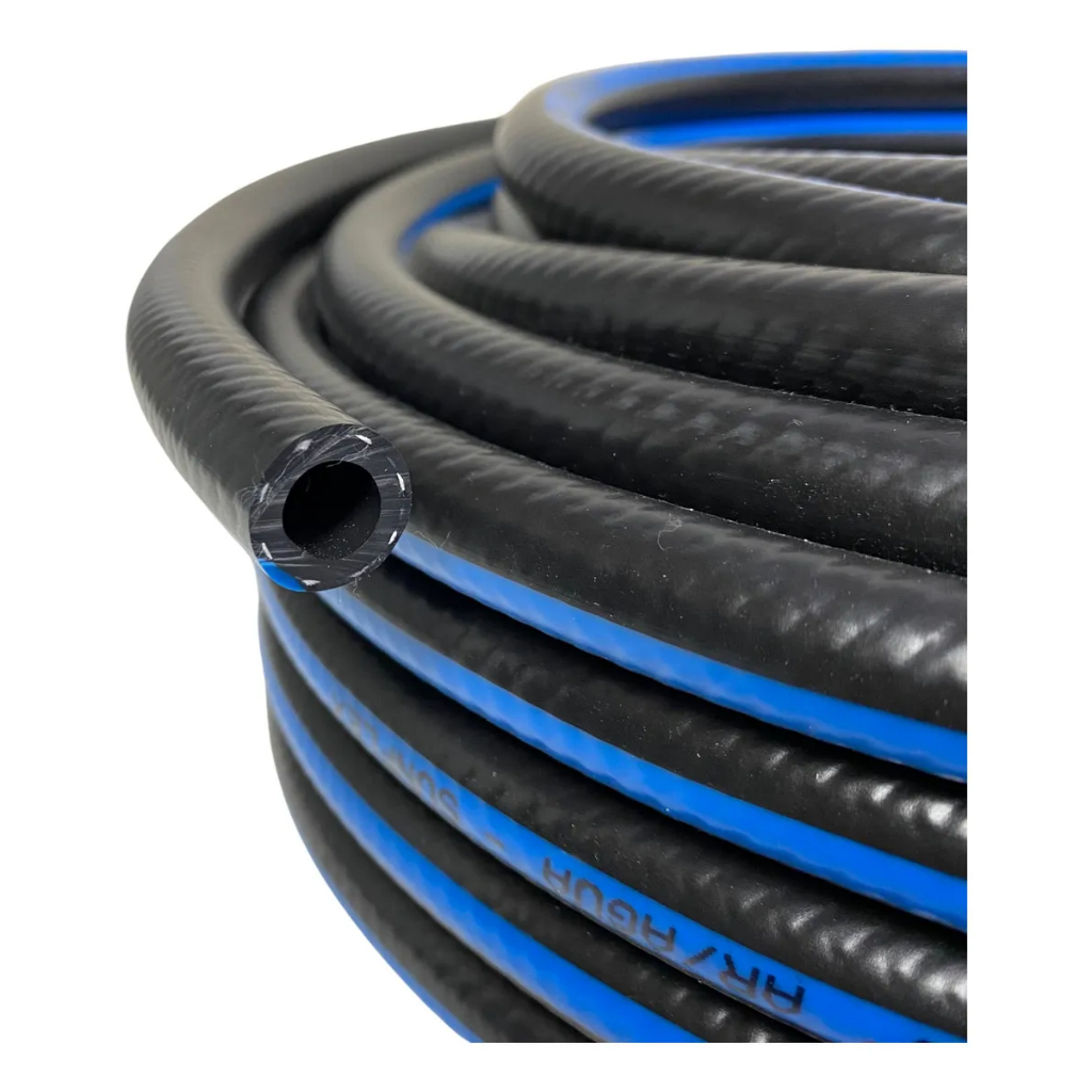 Mangueira Água e Ar Comprimido 300psi 1/2 Preto Compressor 15m/20m/30m/50m