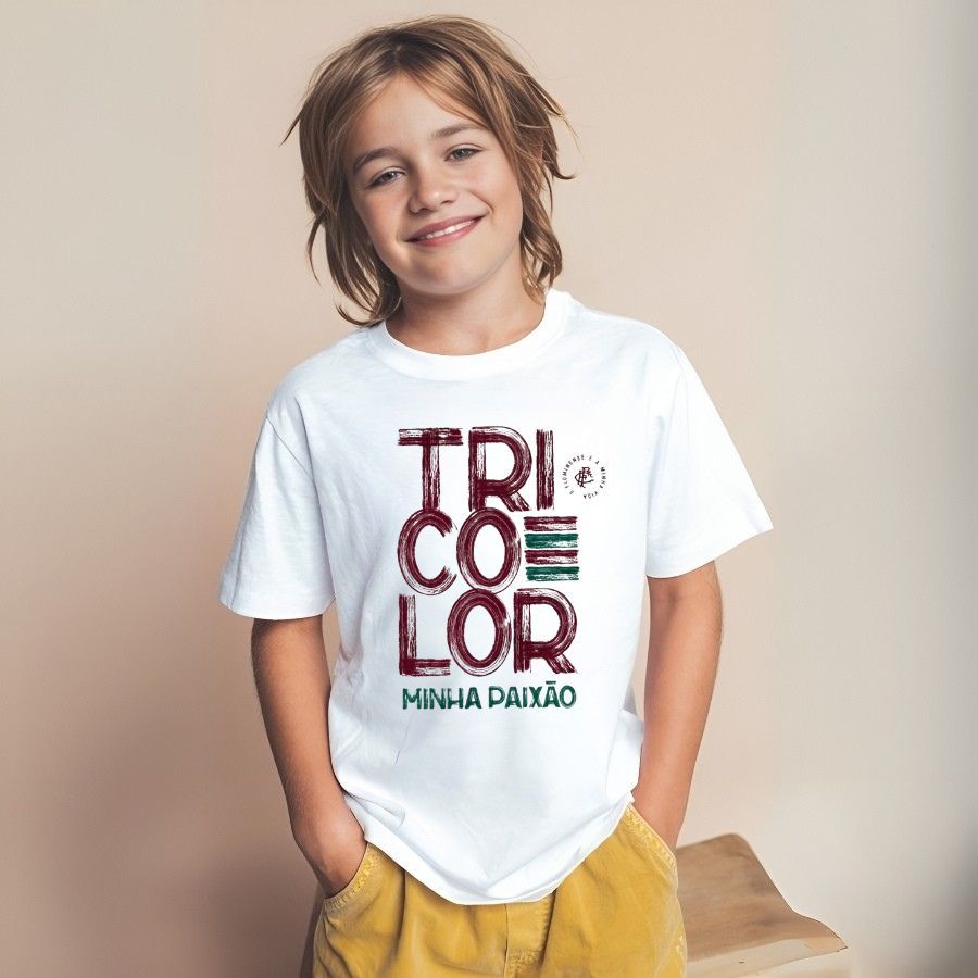Camisa Do Fluminense Infantil Tricolor Carioca Camiseta Do Fluzao