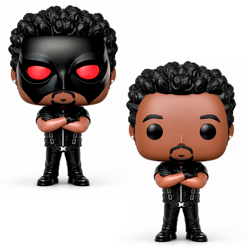 The Weeknd - BR 2026  - Escultura customizada - Action Figure Artesanal 3D