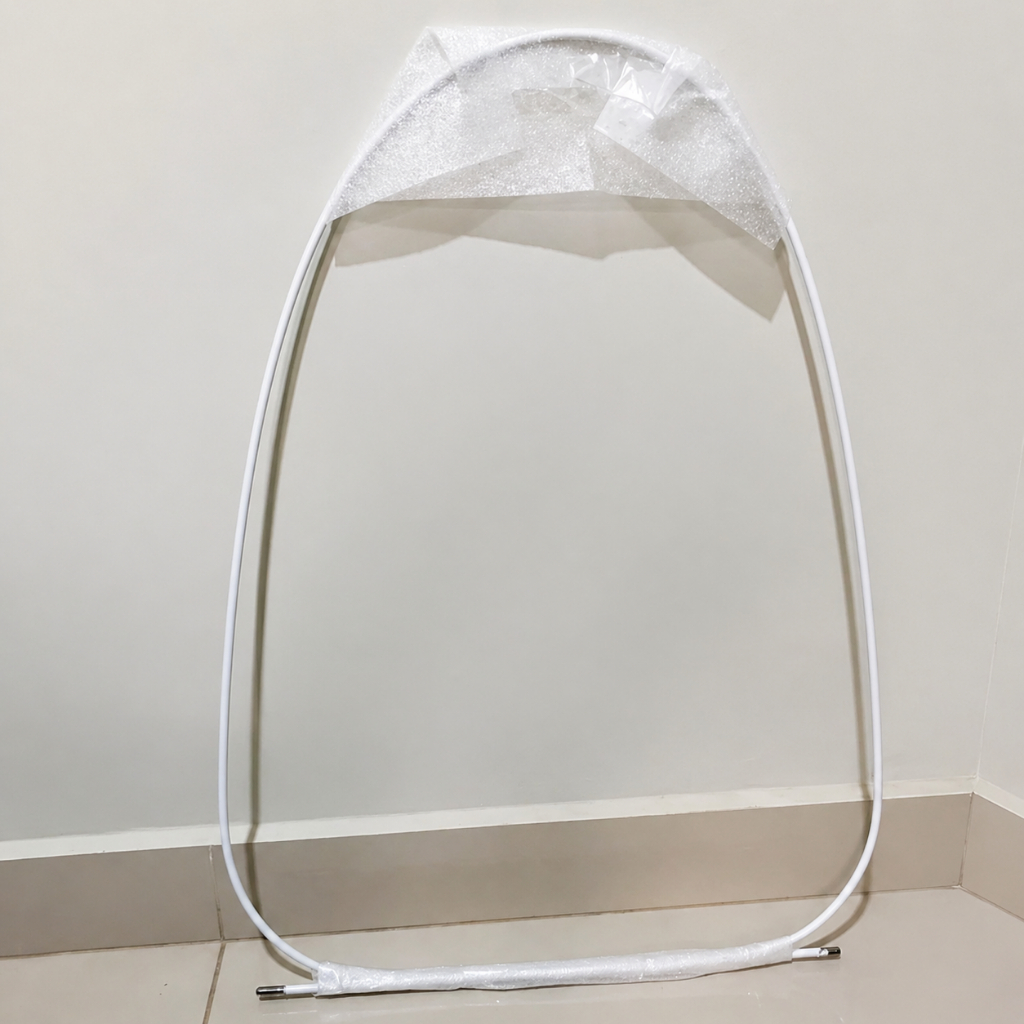 Haste Para Berço Americano 1,30m Suporte Mosquiteiro Proteção E Segurança Pintura Epóxi Durável — imagem 2 de 2