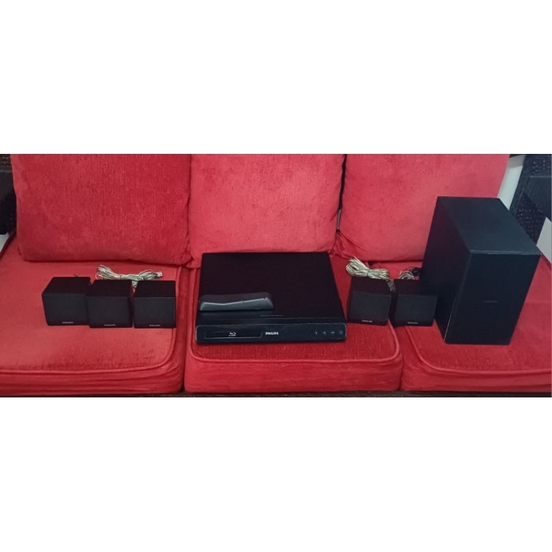 home theater blu-ray phillips HTS3541 completo (PRODUTO USADO)