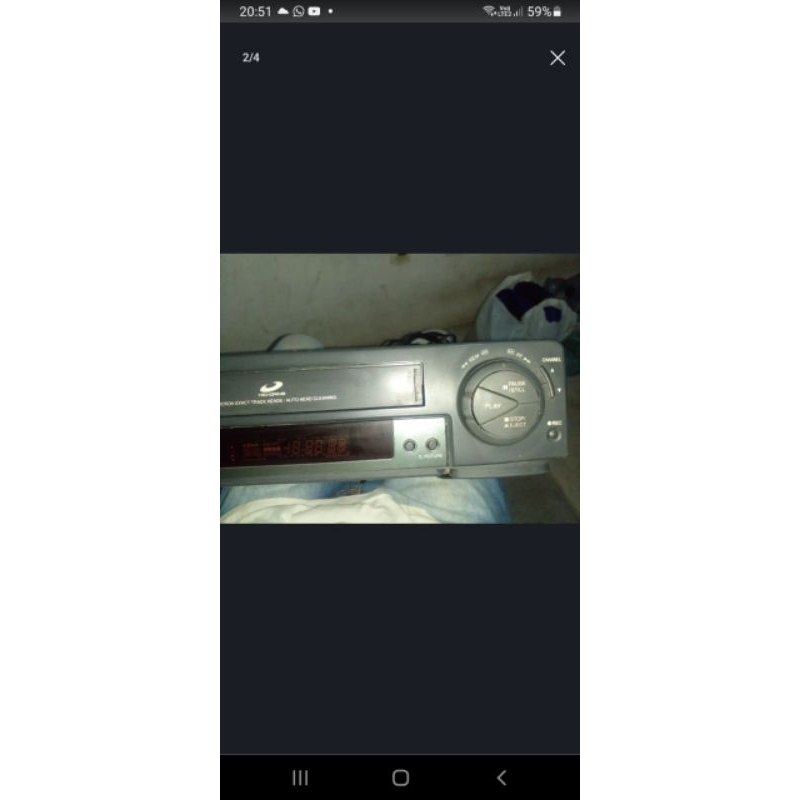 video cassete Sharp