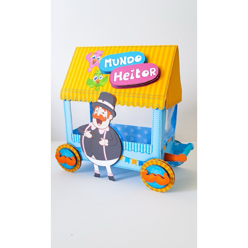 Kit 28 Caixinhas Personalizadas Mundo Bita Lembrancinhas De Festa Aniversário Infantil Menino Menina Papelaria Luxo 3D