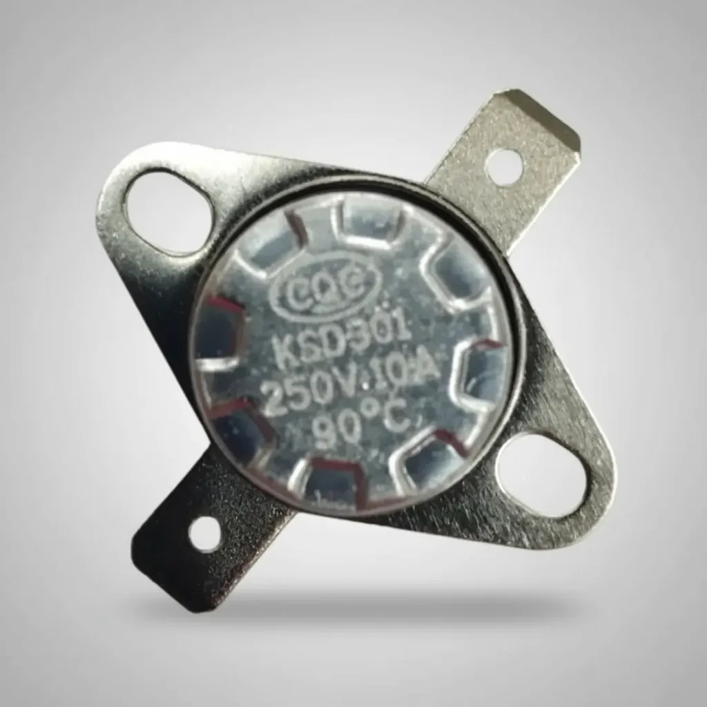 Termostato Baquelite Ksd 301 90 Graus 10 Amperes 250 Volts