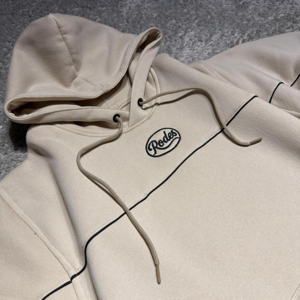 RODES MEN Moletom 3 Cabos Canguru Rodes Logo Bordado Streetwear Inverno — imagem 2 de 2