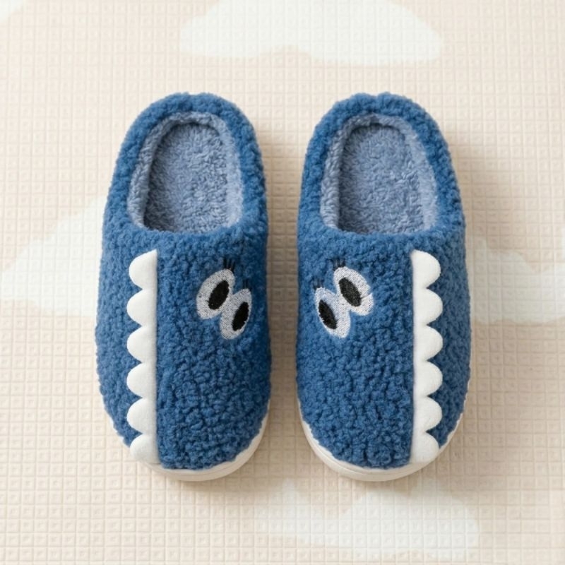 Pantufa Infantil Menina Menino Peluciada Quentinha Solado Antiderrapante Conforto Nuvem