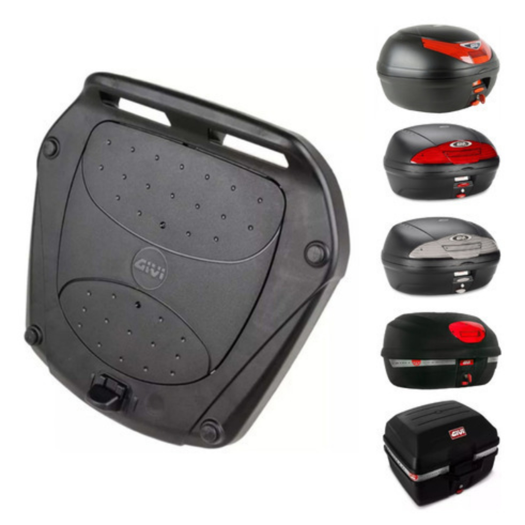Base Baú Bauleto Givi Monolock E 33 35 45 47 Litros Z1543f sem parafuso - Peças Reposição Moto