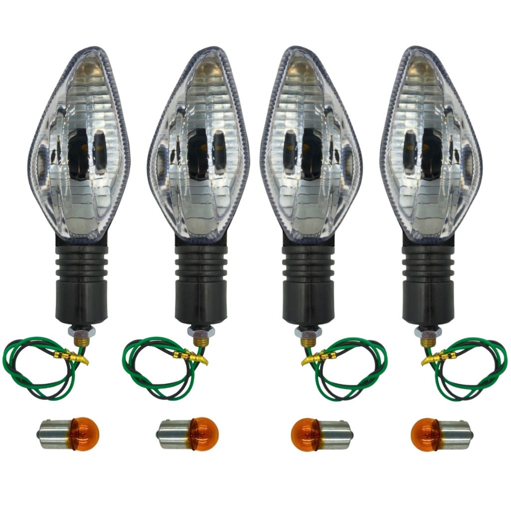 Kit Pisca Seta de Moto Nxr Bros 150/160 Titan Cg 150 Titan 160 Fan 125 Titan 160 Cbx Twister CRISTAL