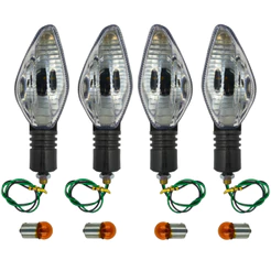 Kit Pisca Seta de Moto Nxr Bros 150/160 Titan Cg 150 Titan 160 Fan 125 Titan 160 Cbx Twister CRISTAL
