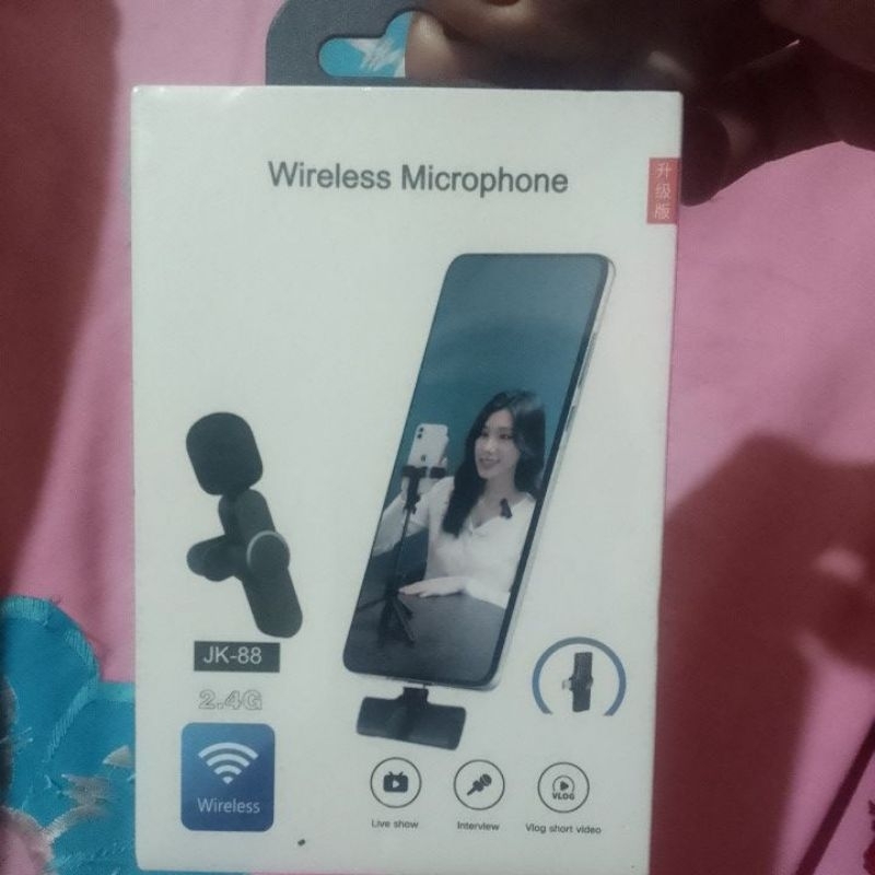 microfone lapela sem Fio H