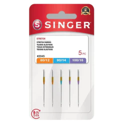 Cartela Agulhas Mista N° 12-14-16 Para Máquina Singer M3405