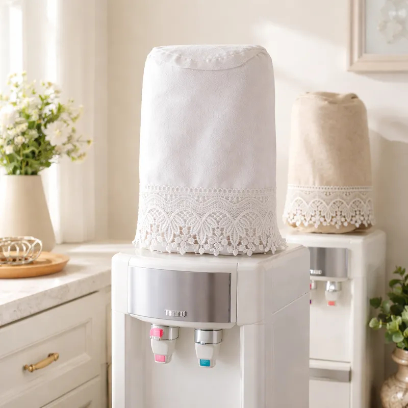 Capa Para Galão De Água 20 L Cozinha Gourmet Luxo Renda Guipir Elegante