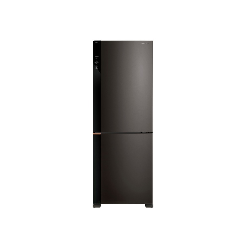 Geladeira Brastemp 500L Frost Free Inverse Inteligente Bre66ae Black Inox Bivolt