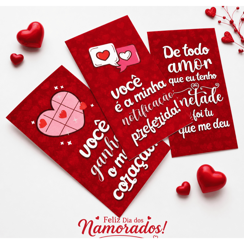 45 Cartões Do Dia Dos Namorados Com Frases Variadas