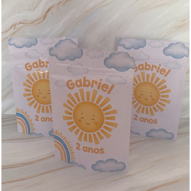 Saquinho para balas Personalizado lembrancinha festa infantil todos os temas personalizado com nome