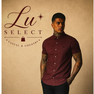 Camisa Masculina Viscose Elastano Não Amassa - Casual Confortável | Moda Masculina