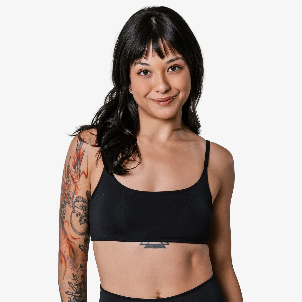 Top Academia Faixa Duplo Com Bojo Removivel P M G GG Plus Size Xg — imagem 1