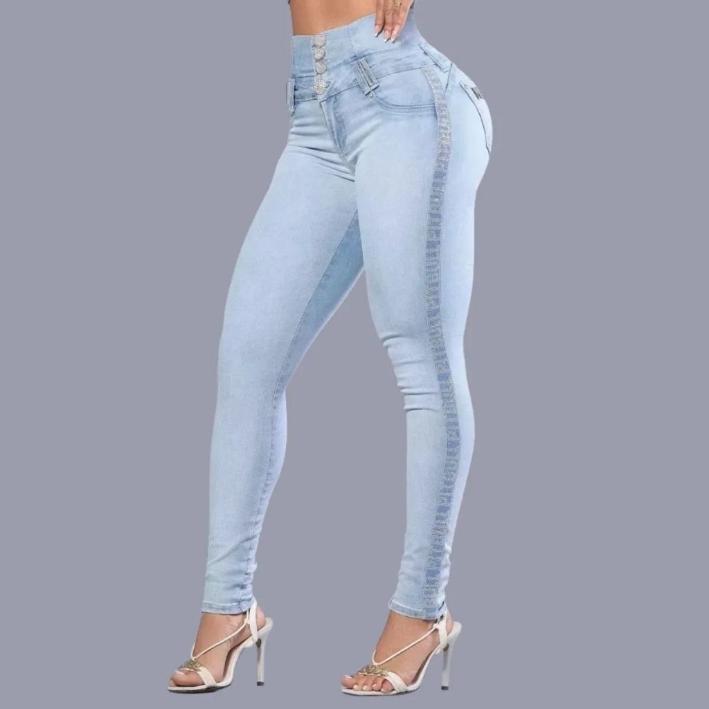 Calça jeans Feminina Pit Bull Jeans Cintura Perfeita Modeladora cintura perfeita com zíper cos original