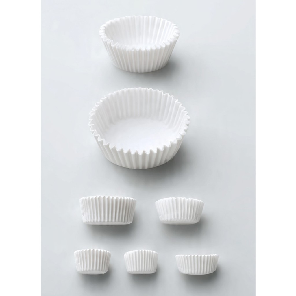 Forminha Branca de Papel Doces Brigadeiro Empada - Vários Tamanhos — imagem 2 de 2