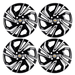 Kit 4 Calotas esportiva Aro 14 Onix Prisma Celta Corsa Montana