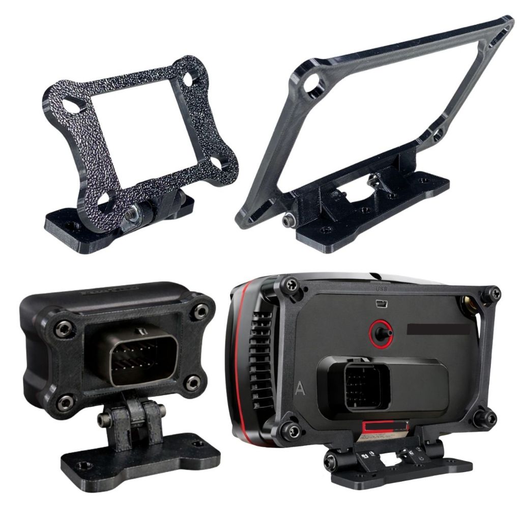 Suporte Fueltech Ft450 A Ft600 + Wide Band Ajustável Fixação