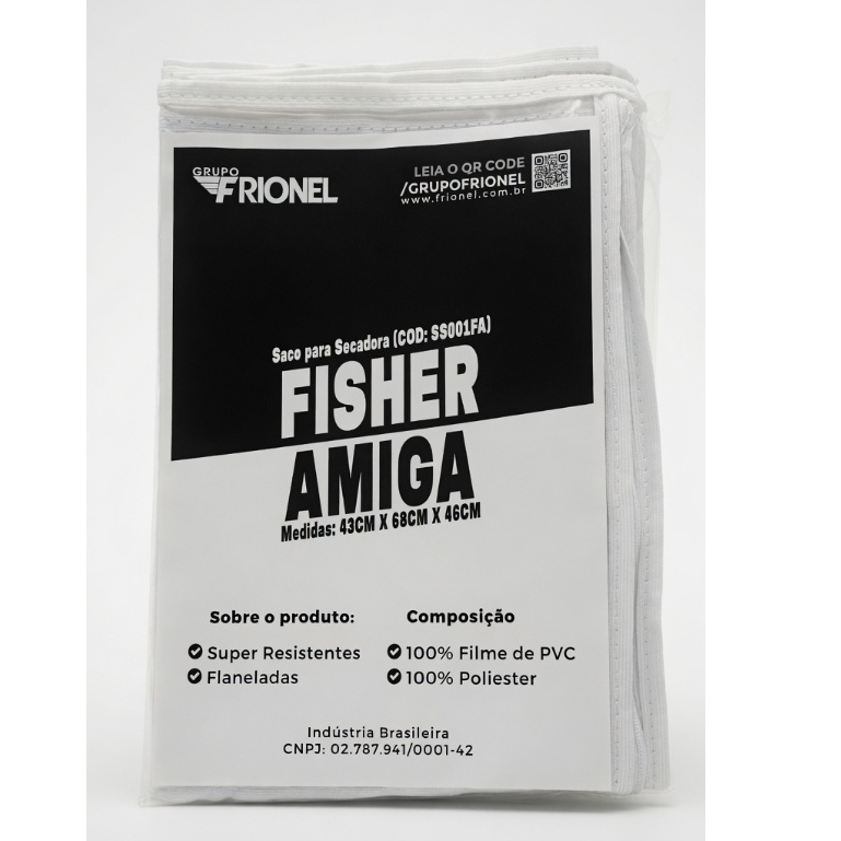 Saco Para Secadora Fischer Super Ciclo amiga 8kg