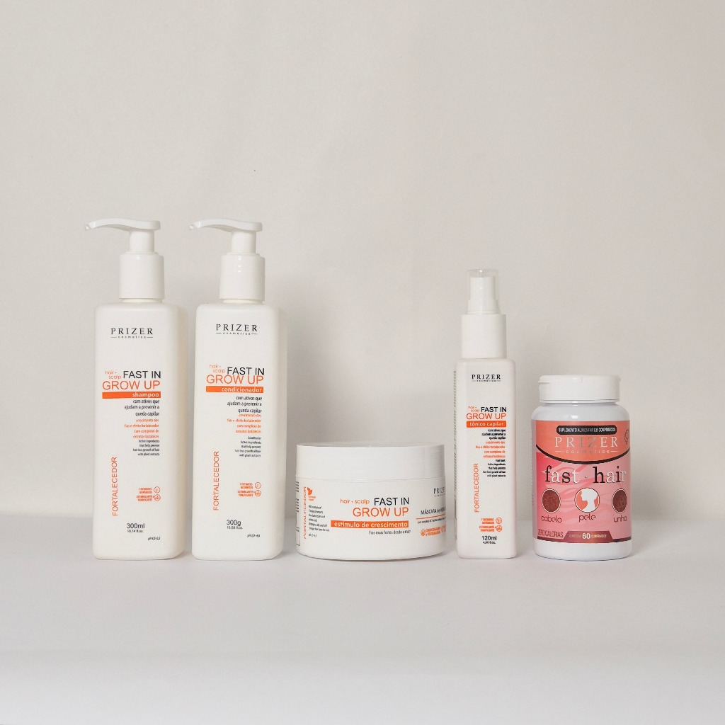Kit Completo fast Antiqueda - 5 itens Prizer
