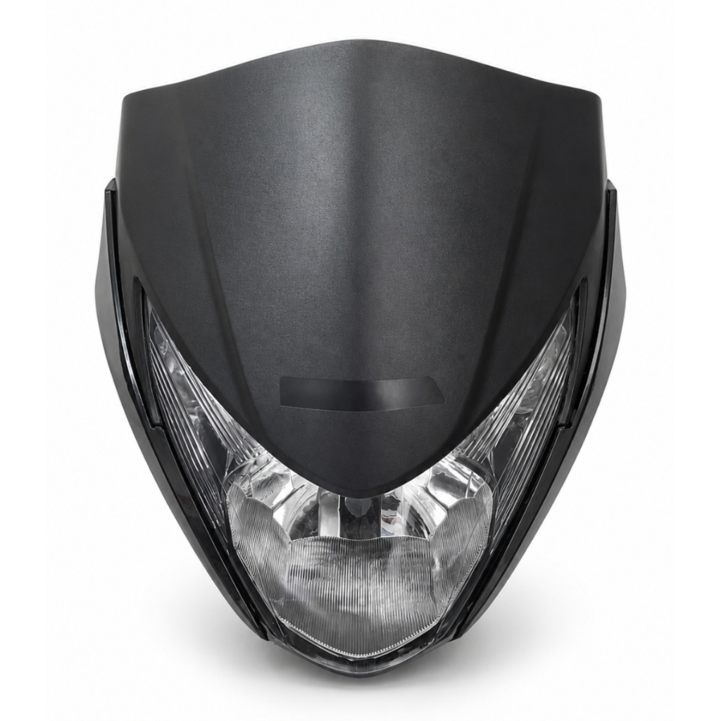 Farol Completo Cg 150 Titan 2011 A 2013 Preta — imagem 2 de 2