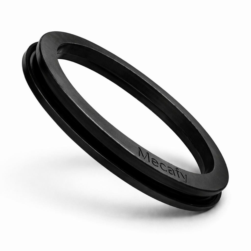 Anel Flange Gaxeta 100mm Borracha Vedação Caixa Dágua Tanque
