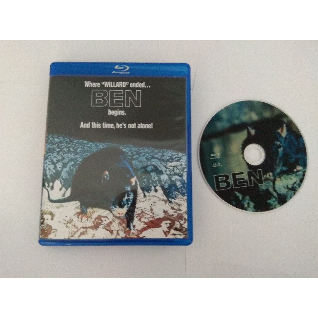 Ben, o Rato Assassino - Bluray - Dublado - RARIDADE