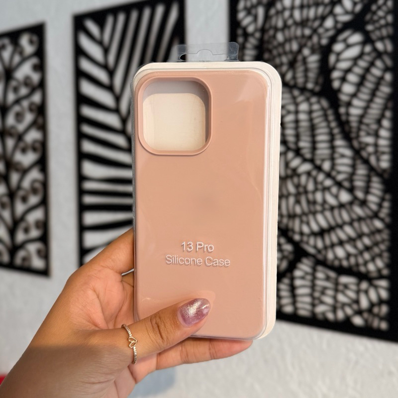 Capa Case capinha Rose cor nude. Premium silicone case aveludada dentro iPhone 5SE 11 12 13 14 15 ao 16 PRO MAX