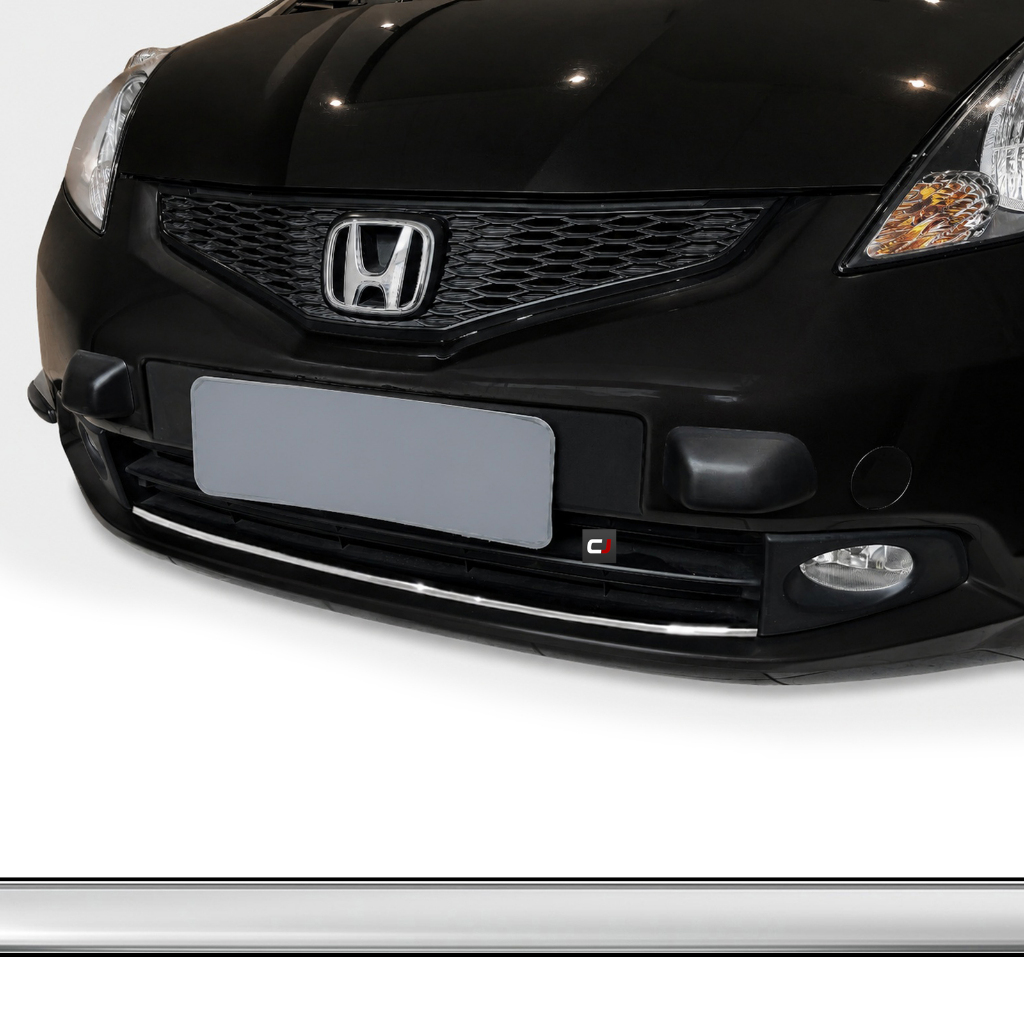 Aplique Friso Cromado Parachoque Honda Fit 2009-2012