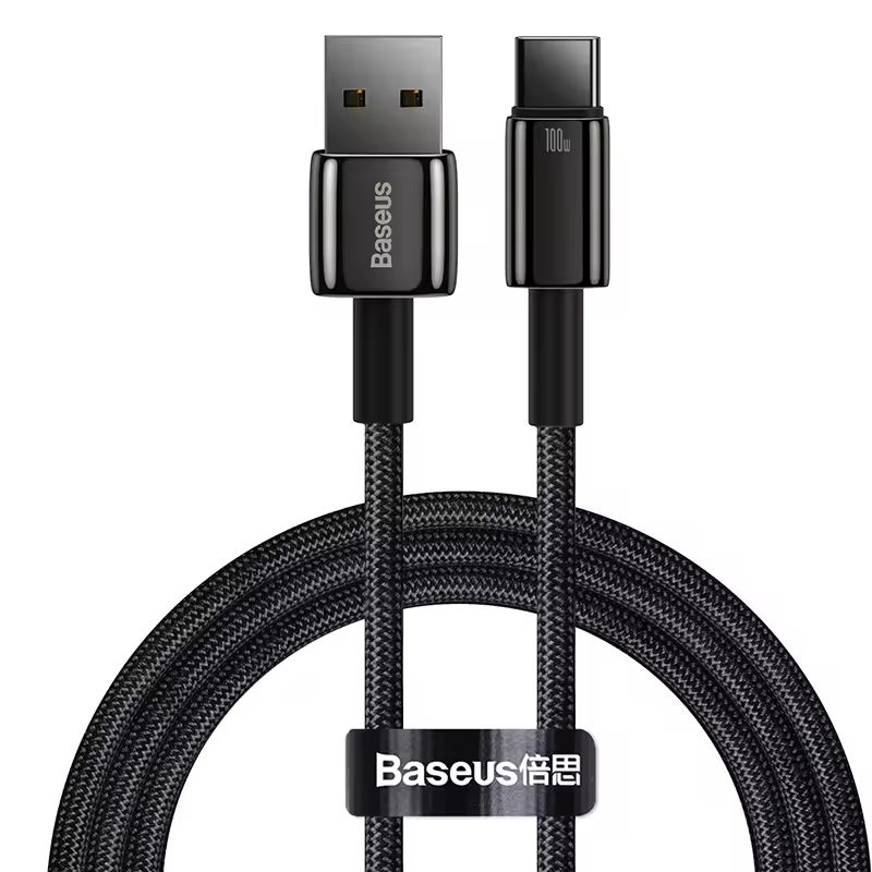 Cabo Baseus Usb-A Para Usb-c 100 W - 2 Metros - NEXT IMPORTADOS