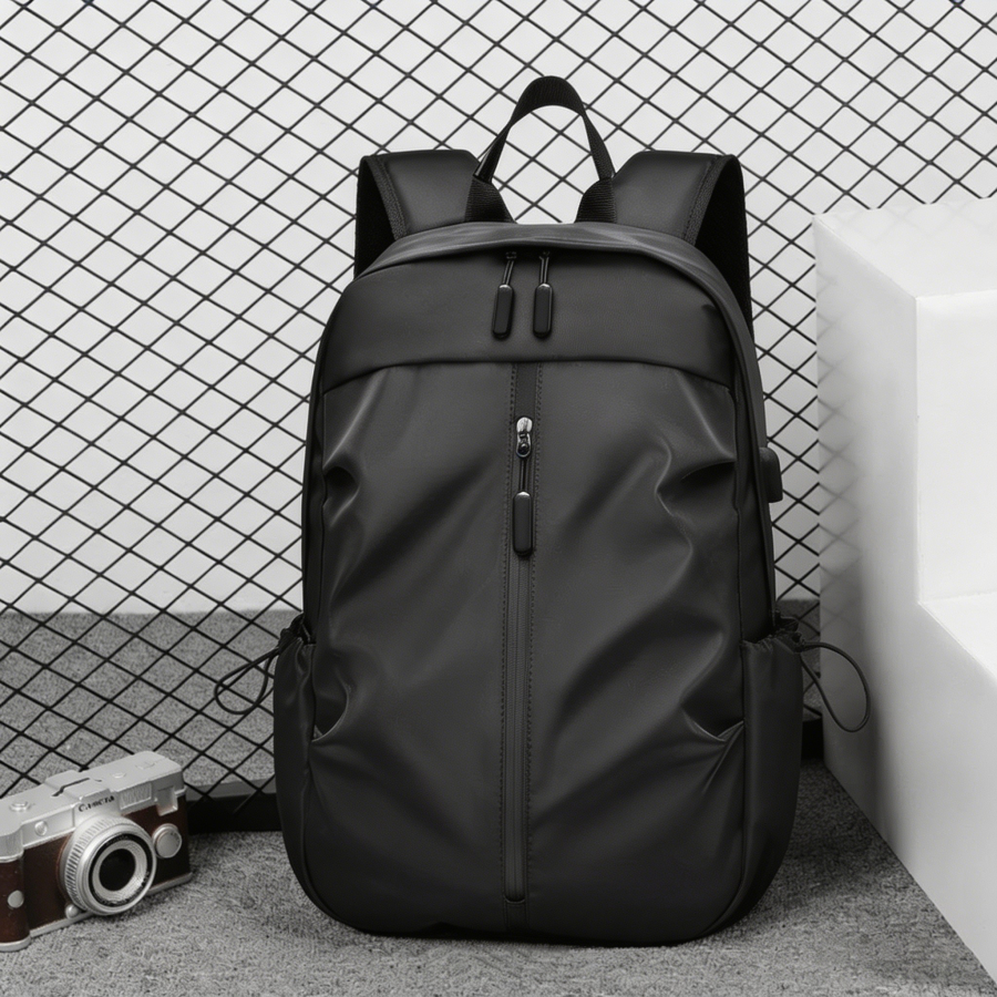Mochila Unissex Leve Multifuncional 20L, Durável, com Compartimento para Notebook e Porta USB