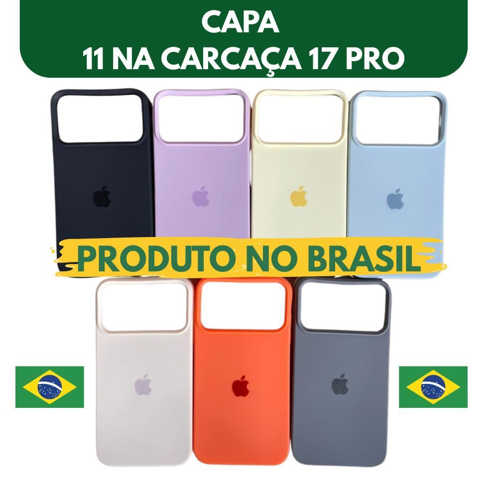 Capa 11 na carcaça 17 Pro Capinha 11 carcaça 17 Pro Case 11 no 17 Pro 11 para 17 Pro Adaptação 17 Pro