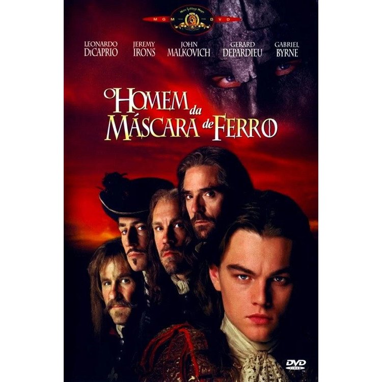 DVD O Homem da Máscara de Ferro - 1988 - (Dual-Audio) - 1080p HD Por 25.99