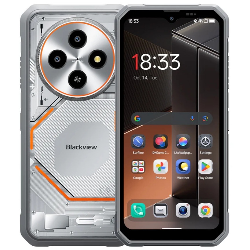 Smartphone Blackview Fort 2 256GB/128GB Resistente 5.000mAh Com Nfc