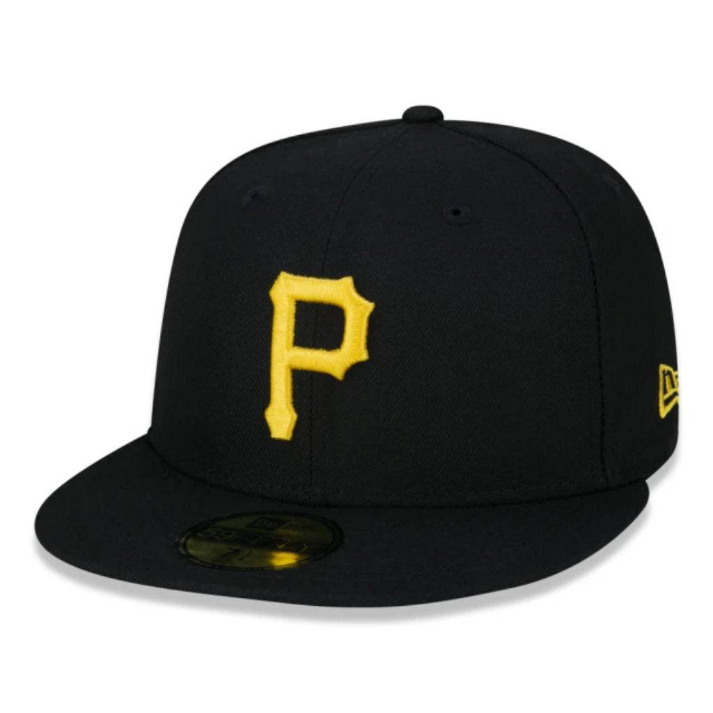 Imagem Boné New Era  59FIFTY Pittsburgh Pirates MLB Preto – Original