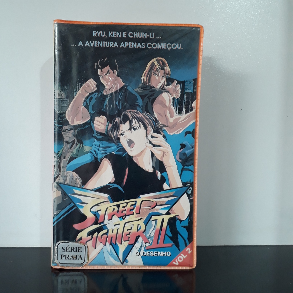 Vhs Filme Street Fighter 2 O Desenho Vol 2 (ler Descrição)