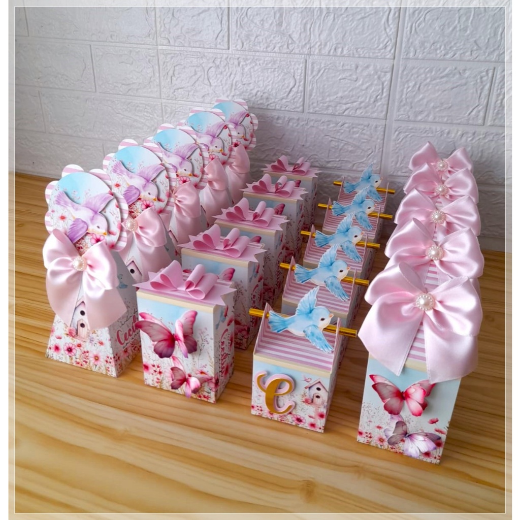 kit caixinha personalizada jardim-lembrancinha personalizada-festa personalizada-papelaria personalizada
