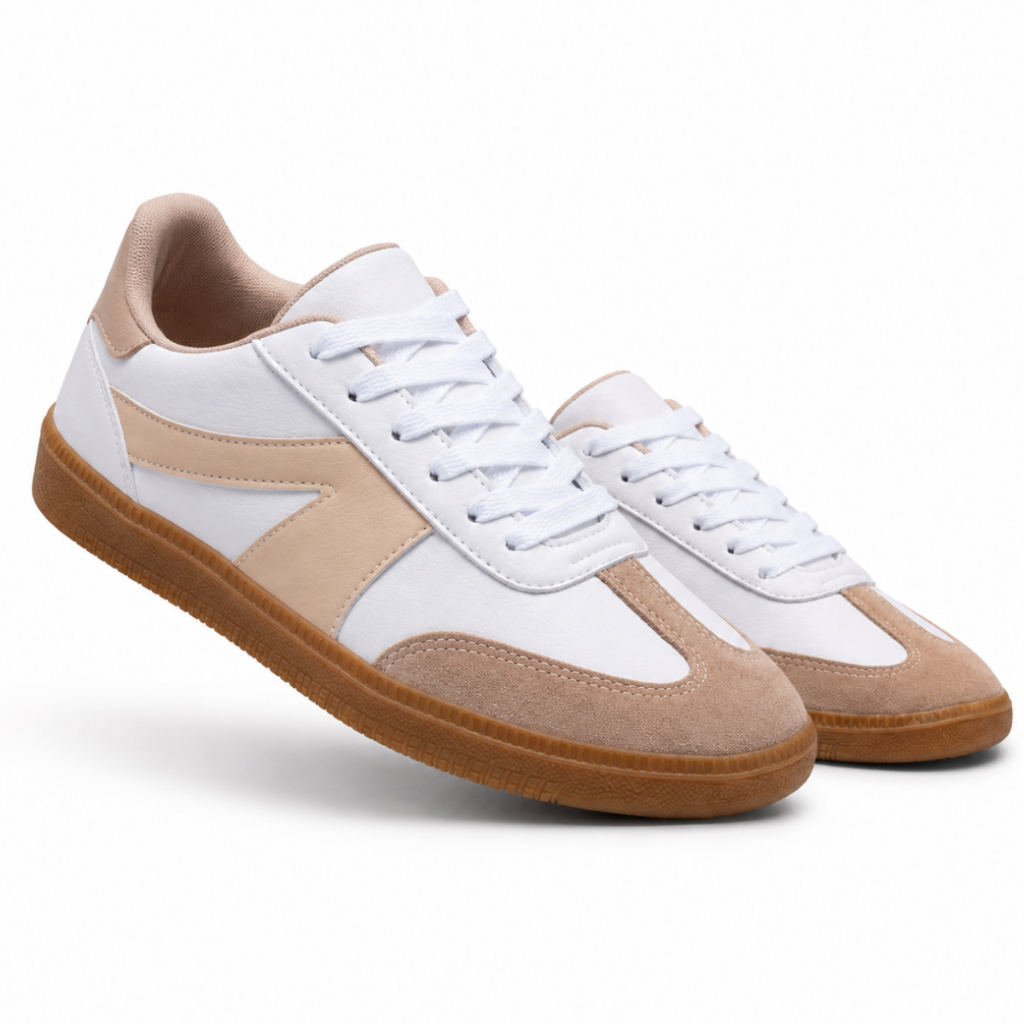 Tênis Feminino Casual Branco Estiloso Ultra Leve Antiderrapante Lançamento Sofisticado